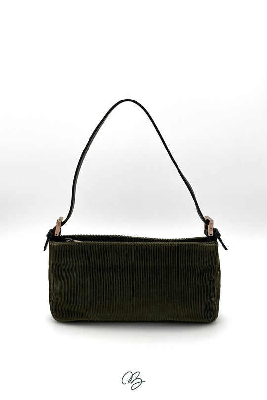 Fendi Borsa a mano in velluto