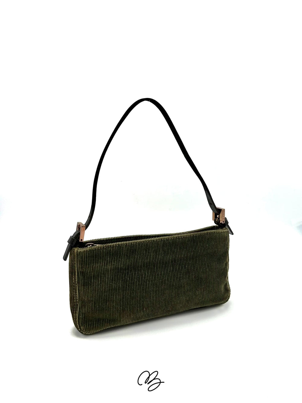 Fendi Borsa a mano in velluto