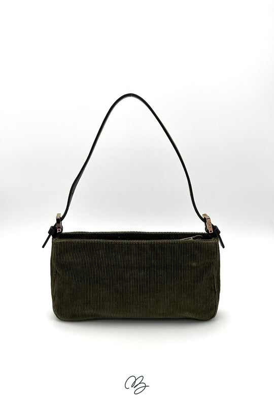 Fendi Borsa a mano in velluto