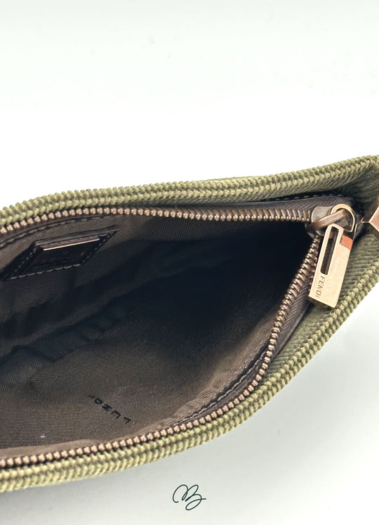Fendi Borsa a mano in velluto