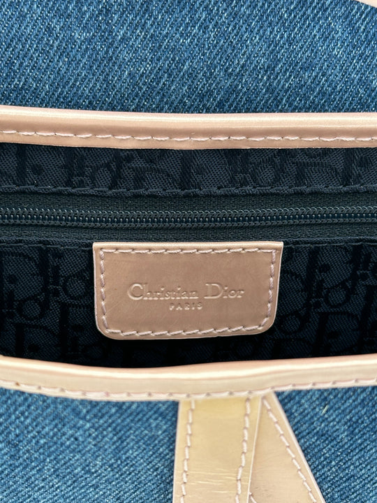 Dior Sella in denim
